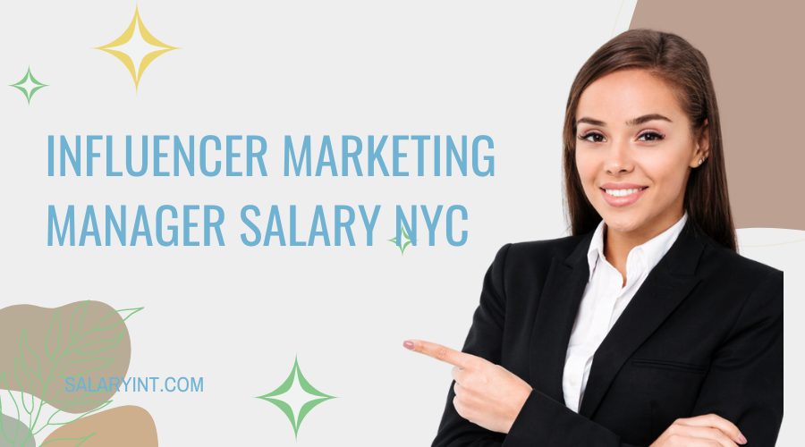 influencer marketing manager salary NYC